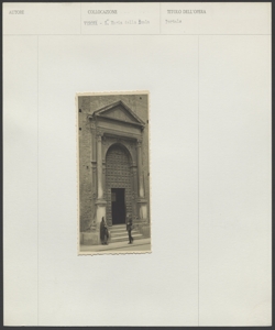 Verona - S. Maria della Scala - Esterno - Portale