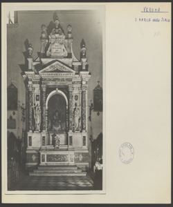 Verona - S. Maria della Scala - Interno - Altare