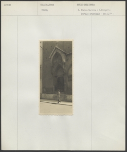 Verona - S. Pietro Martire - Esterno - Particolare - Portale