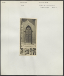 Verona - S. Pietro Martire - Esterno - Particolare - Portale