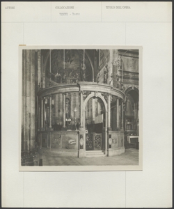 Verona - Duomo - Interno - Presbiterio - Particolare - Coro