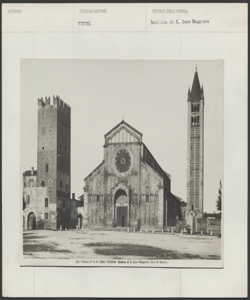 Verona - S. Zeno Maggiore - Esterno - Facciata - Campanile