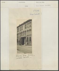 Verona - Palazzo Carlotti - Esterno - Facciata