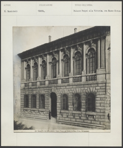 Verona - Palazzo Pompei alla Vittoria - Esterno - Facciata