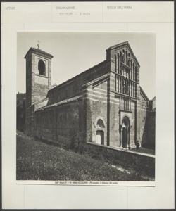 Vezzolano - Abbazia - Chiesa - Esterno - Facciata - Fianco - Campanile