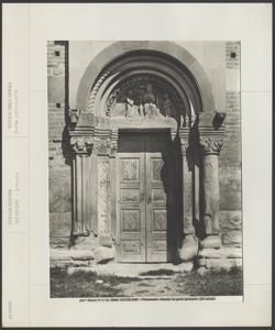 Vezzolano - Abbazia - Chiesa - Esterno - Facciata - Particolare - Portale