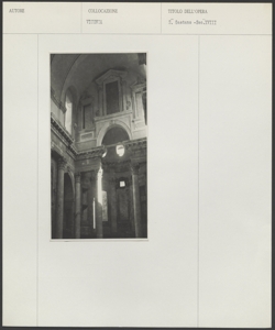 Vicenza - S. Gaetano - Interno - Particolare