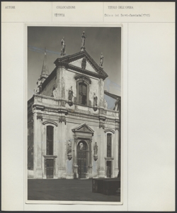 Vicenza - Chiesa dei Servi - Esterno - Facciata