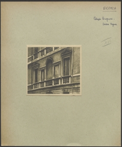 Vicenza - Palazzo Bisognini Dalla Negra - Esterno - Facciata - Particolare