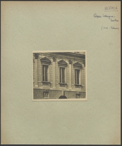Vicenza - Palazzo Caldogno Tecchio - Esterno - Facciata - Particolare