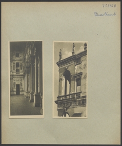 Vicenza - Palazzo Chiericati - Esterno - Facciata - Interno - Particolare