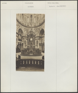 Vicoforte - Santuario - Interno - Presbiterio