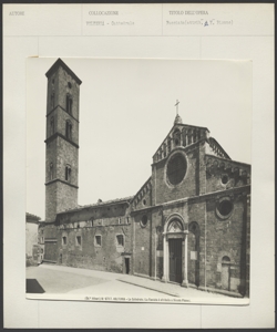 Volterra - Cattedrale - Esterno - Facciata - Campanile