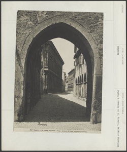 Bologna - Porta di S. Vitale - Strada di S. Vitale - Palazzo Fantuzzi - Facciata