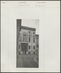 Brescia - Palazzo Sigismondo - Esterno - Facciata