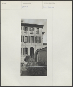 Brescia - Casa Gambara - Esterno - Facciata