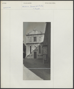 Brescia - S. Pietro in Oliveto - Esterno - Facciata