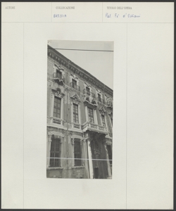 Brescia - Palazzo Fè d'Ostiani - Esterno - Facciata
