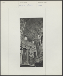 Brescia - S. Faustino - Interno - Presbiterio - Organo - Cupola 
