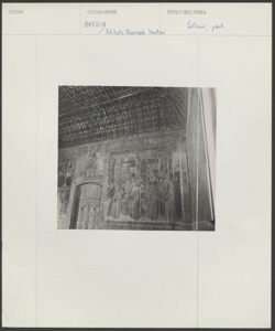 Brescia - Istituto Musicale Venturi - Interno - Particolare - Parete - Affresco