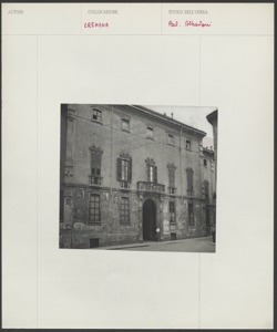 Cremona - Palazzo Albertoni - Esterno - Facciata