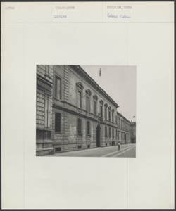 Cremona - Palazzo Vidoni - Esterno - Facciata