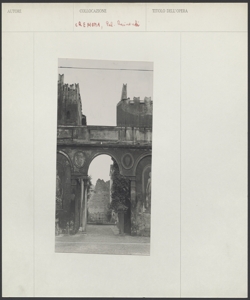 Cremona - Palazzo Raimondi - Esterno - Cortile - Ingresso - Arco