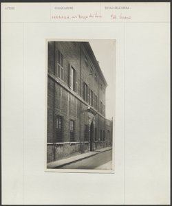 Ferrara - Palazzo Varano - Esterno - Facciata