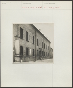 Ferrara - Palazzo Mosti - Esterno - Facciata