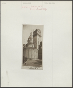 Mantova - Rotonda di S. Lorenzo - Torre dell'Orologio - S. Andrea - Cupola