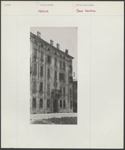 Mantova - Casa barocca - Esterno - Facciata