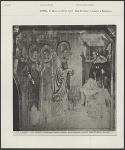 Ravenna - S. Maria in Porto fuori - Interno - Affresco - Papa Giovanni I - Teodorico