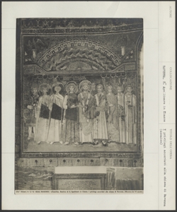 Ravenna - S. Apollinare in Classe - Interno - Mosaico - Particolare - Privilegi accordati da Costantino alla Chiesa Ravennate