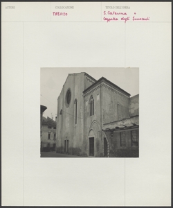 Treviso - S. Caterina - Cappella degli Innocenti - Esterno - Facciata
