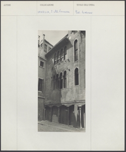 Venezia - Palazzo Soranzo - Esterno - Facciata - Particolare