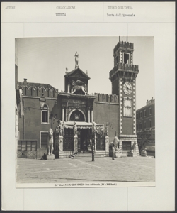 Venezia - Arsenale - Esterno - Porta