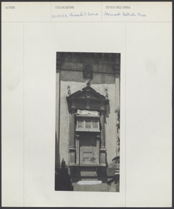 Vicenza - S. Corona - Esterno - Monumento funebre - Battista Nievo
