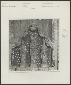 Vicenza - S. Lorenzo - Scultura lignea - Madonna della Consolazione - Antonino da Venezia