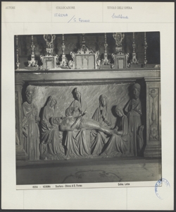 Verona - S. Fermo - Scultura - Deposizione