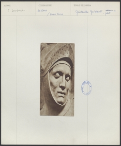 Ravenna - Museo Civico - Monumento funebre - Guidarello Guidarelli - Particolare - Testa