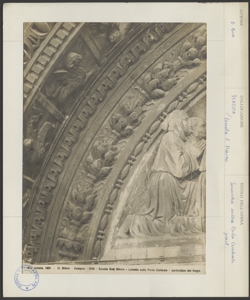 Venezia - Scuola di S. Marco - Esterno - Lunetta - Particolare