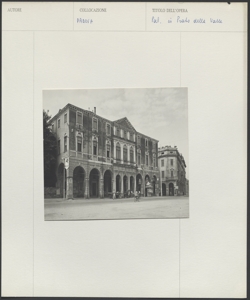 Padova - Prato della Valle - Palazzo - Facciata