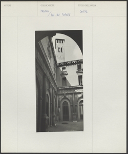 Padova - Palazzo del Podestà - Cortile