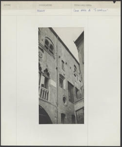 Padova - Casa di Ezzelino - Esterno - Facciata - Particolare
