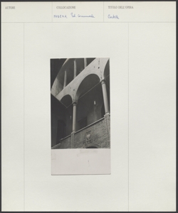 Modena - Palazzo del Comune - Cortile - Loggia - Particolare