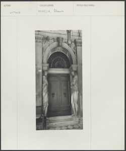 Venezia - Libreria Marciana - Portale