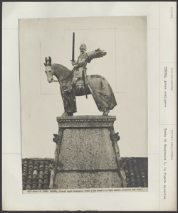 Verona - Arche Scaligere - Tomba di Cangrande I - Figura equestre