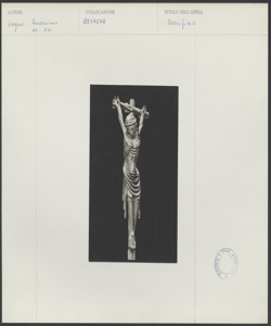 Bevagna - Scultura lignea - Crocifisso