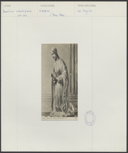 Firenze - Museo Nazionale - Scultura - Vergine