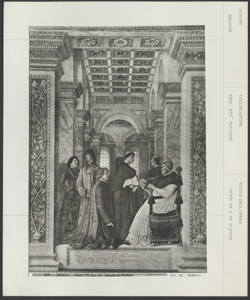 Roma - Pinacoteca Vaticana - Sisto IV e il Platina - Melozzo da Forlì